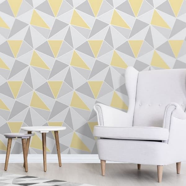 Fine Decor Apex Geometric Wallpaper
