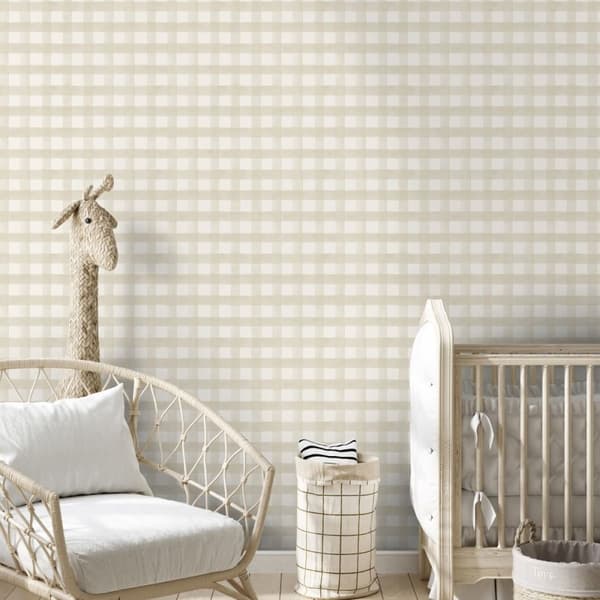 Holden Décor Akvarell Gingham tapet