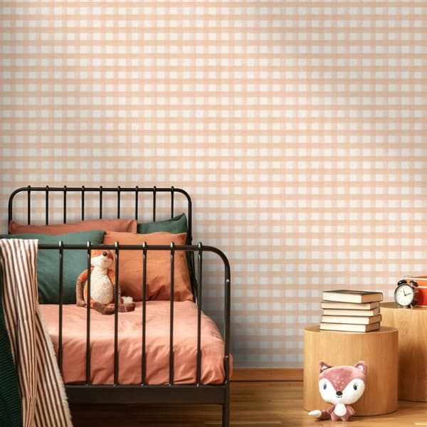 Holden Décor Akvarell Gingham tapet