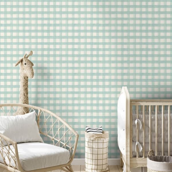 Holden Décor Akvarell Gingham tapet