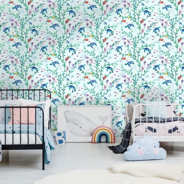Holden Décor Over the Rainbow Under the Sea Wallpaper