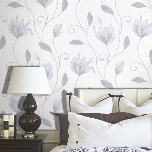 Envy Synergy Floral Textured Wallpaper