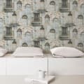 Miniatyrbilde 2 av 2: Galerie Global Fusion Village Doors Wallpaper