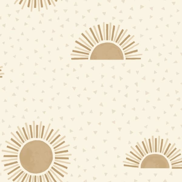 Holden Décor Sunbeam tapeter Beige/Gold One Size