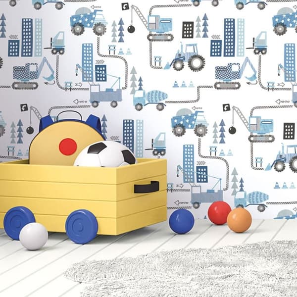 Galerie Tiny Tots 2 Construction Wallpaper