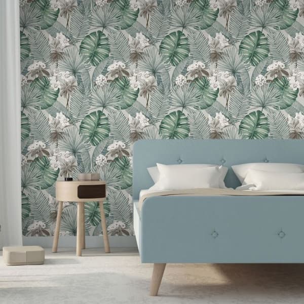 Muriva Eden Leaves Wallpaper