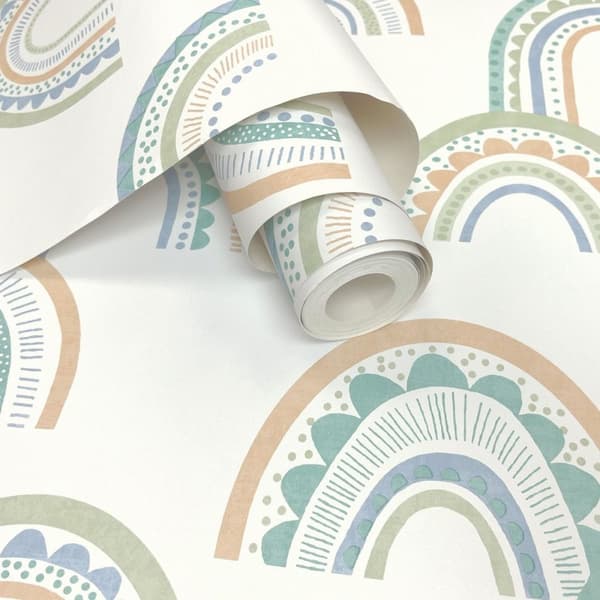 Holden Décor Boho Rainbow Wallpaper