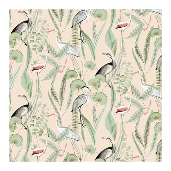 Muriva Eden Collection Kivu Wallpaper Pink 32.8ft x 20.9in