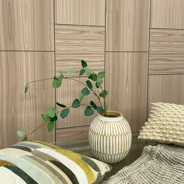 Belgravia Rivington Wood Panel Wallpaper