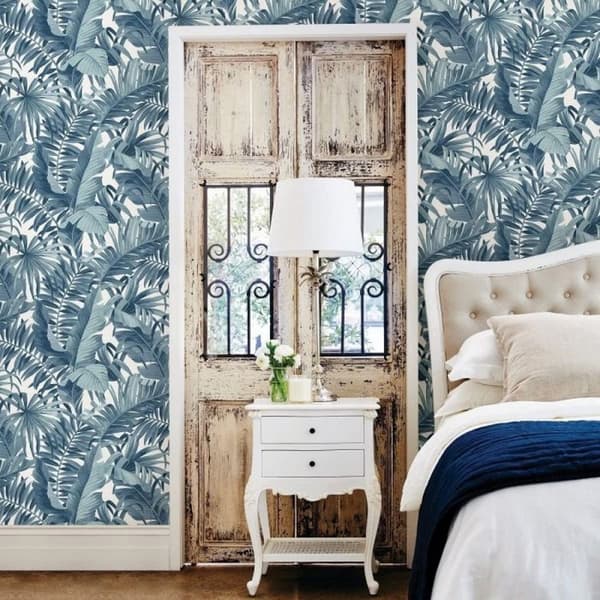Fine Decor A-Street Palm Leaf Wallpaper