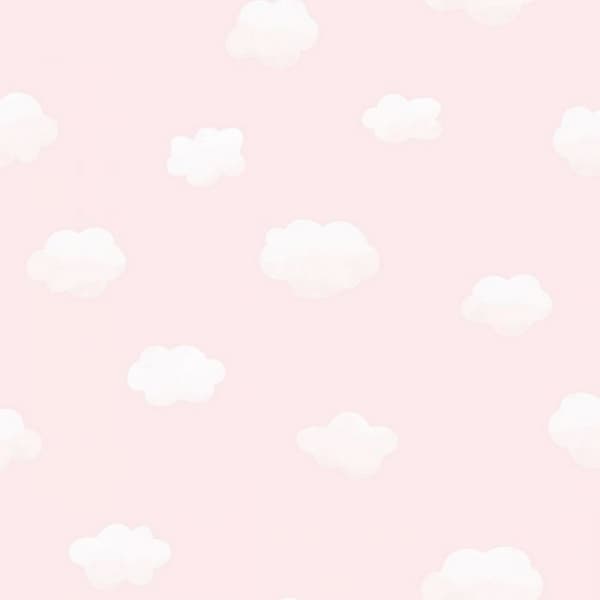 Holden Décor Over The Rainbow Wallpaper Pink/White One Size