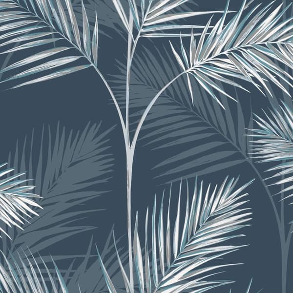 Fine Decor South Beach Palm Leaf Wallpaper
