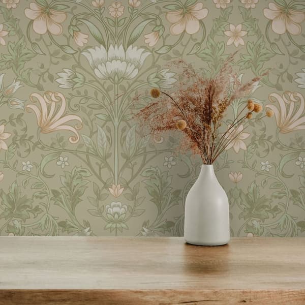 Holden Décor Eclectic Collection Vintage Floral Wallpaper