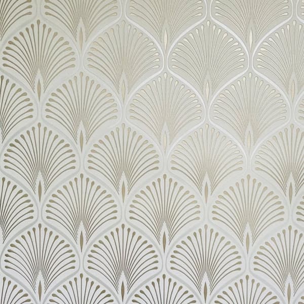 GrandDeco Layla Art Deco Textured Wallpaper