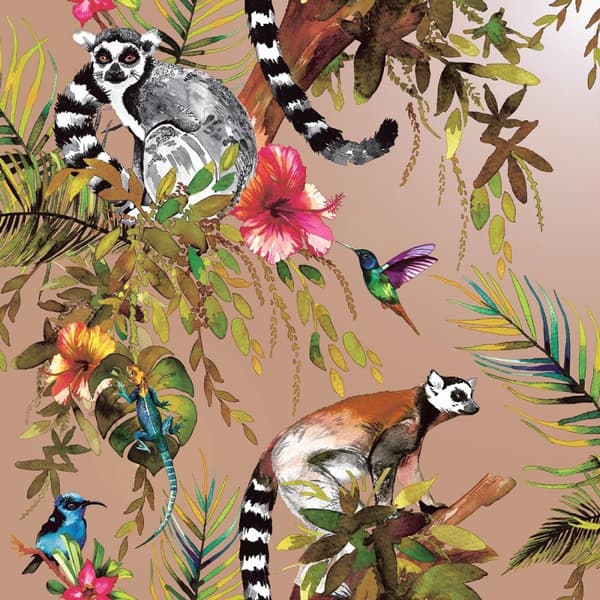 Holden Décor Lemur Wallpaper