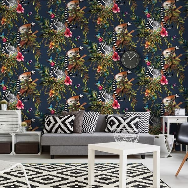 Holden Décor Lemur Wallpaper