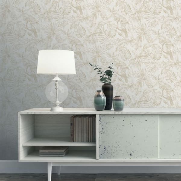 Muriva Sankuru Tropical Textured Wallpaper