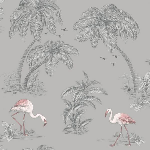 Holden Décor Lake Flamingo Wallpaper