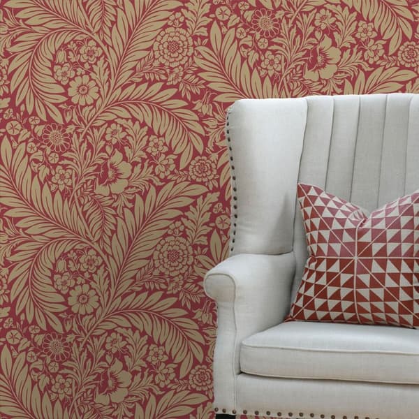 Belgravia Florence Leaf Wallpaper