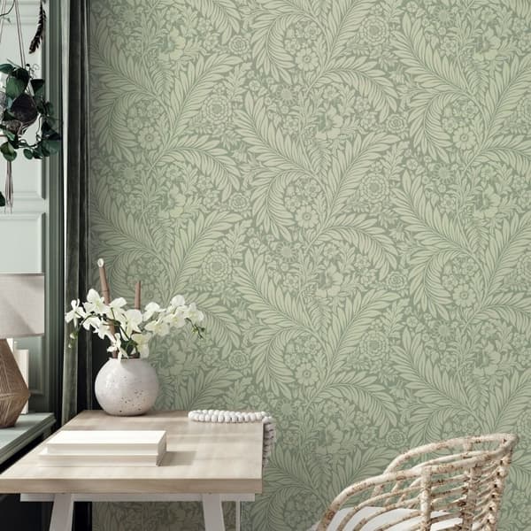 Belgravia Florence Leaf Wallpaper