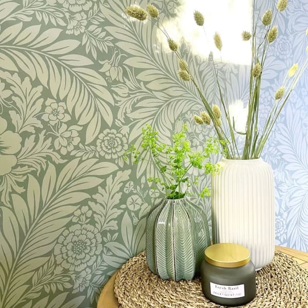 Belgravia Florence Leaf Wallpaper