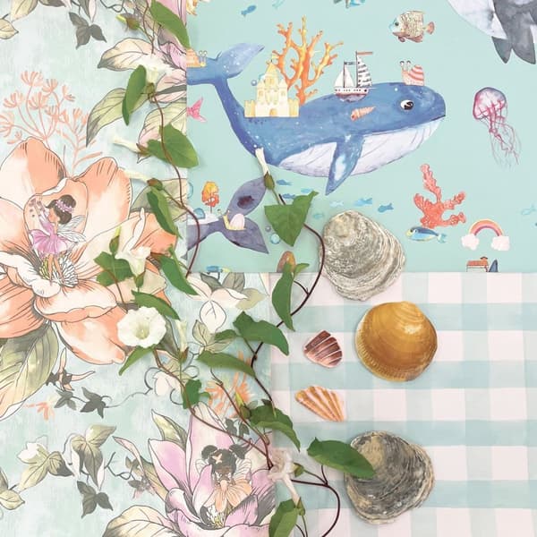 Holden Décor Whale Wallpaper