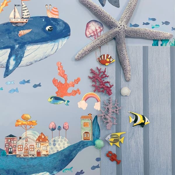Holden Décor Whale Wallpaper