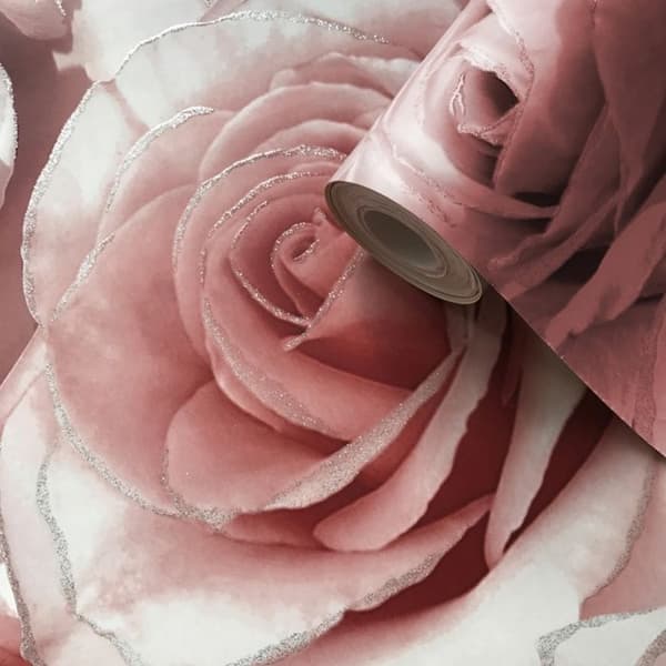Muriva Madison Rose Glitter tapet