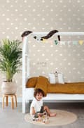 Miniatyrbild 2 av 5: ESTAhome tapet dinosaurier beige 53 cm x 10,05 m