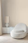 Miniatyrbillede 5 af 7: ESTAhome tapet ensfarvet linnedstruktur sandfarvet 53 cm x 10,05 m