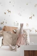 Miniatyrbild 2 av 6: ESTAhome wallsticker rådjur beige och rosa 33 cm x 47,5 cm