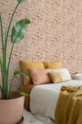 Miniatyrbild 5 av 8: ESTAhome tapet vilda blommor terrakotta rosa 0,53 x 10,05 m