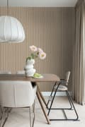 Miniatyrbillede 5 af 8: ESTAhome tapet trælameller beige 0.53 x 10.05 m