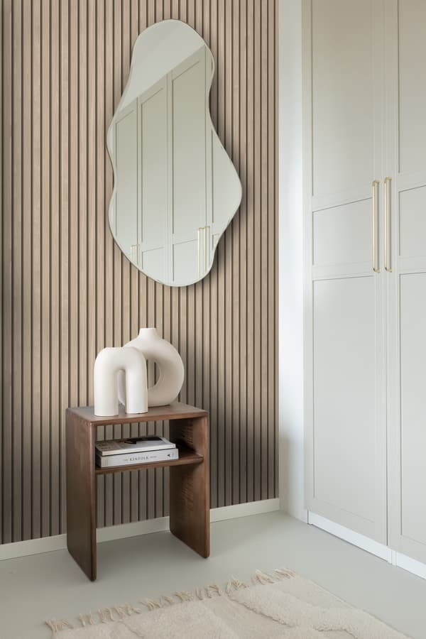 ESTAhome tapet trælameller beige 0.53 x 10.05 m