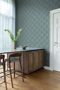 Miniatyrbillede 3 af 8: Origin Wallcoverings tapet 3D-udskrivning gråblåt 0.53 x 10.05 m