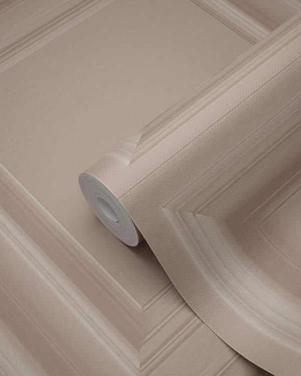 Origin Wallcoverings tapet vægpaneler antikrosa 53 cm x 10,05 m