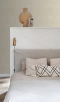 Miniatyrbillede 4 af 8: Origin Wallcoverings tapet origamimotiv sandfarvet 0,53 x 10,05 m