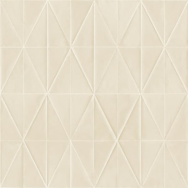 Origin Wallcoverings tapet origamimotiv sandfarvet 0,53 x 10,05 m