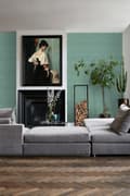 Miniatyrbild 3 av 6: Origin Wallcoverings tapet origamimotiv grågrönt 0,53 x 10,05 m