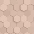 Miniatyrbild 8 av 8: Origin Wallcoverings tapet 3d vaxkakemotiv ljusrosa 0,53 x 10,05 m
