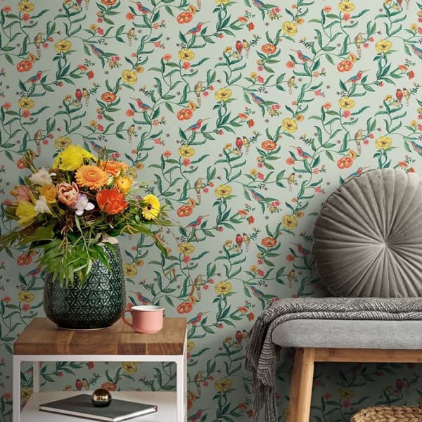 Cath Kidston Fåglar Bakgrund