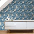Pikkukuva 5 / 5: Catherine Lansfield Flying Cranes Wallpaper