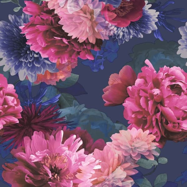 Muriva Lipsy Issey Tapet Blue 10m x 53cm