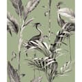 Miniatyrbilde 2 av 3: World of Wallpaper Azzurra Leaf Wallpaper