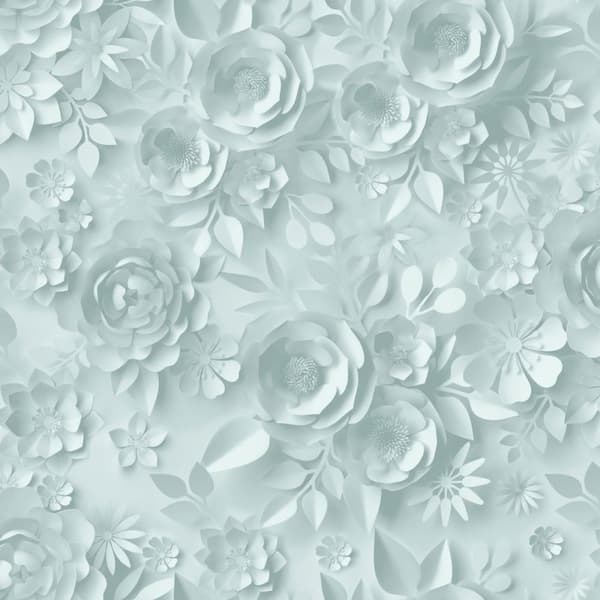 Muriva My Kingdom Flowers Textured Wallpaper