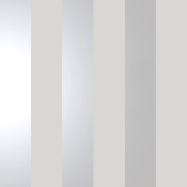 Holden Décor Dillan Stripe Wallpaper Grey/Silver 10m x 53cm
