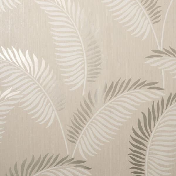 Fine Decor Cascade Leaf tapet Cream/Gold 10m x 53cm
