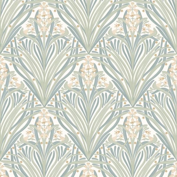 Muriva Elegance Bellflowers Wallpaper