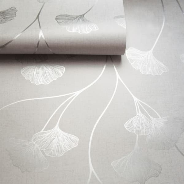Holden Décor Glittrande Ginkgo tapet