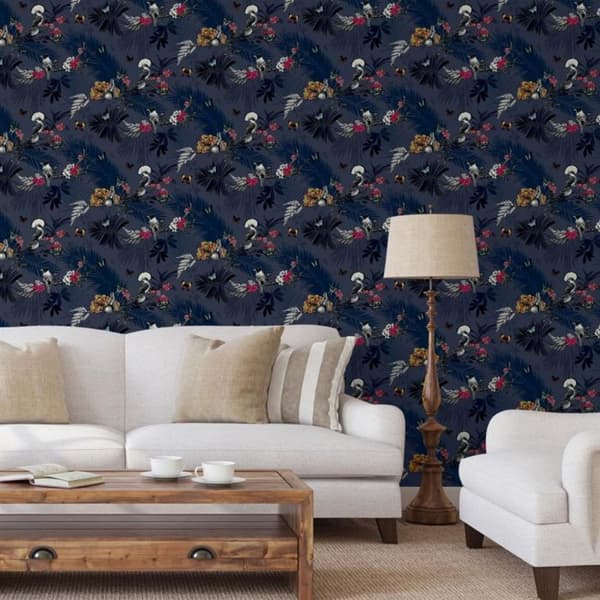 World of Wallpaper Mystisk skov tapet